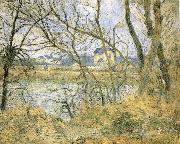 Camille Pissarro Pang plans spring Schwarz oil